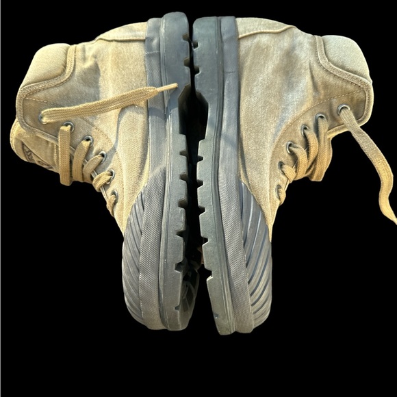 Guess Vintage 90s Rubber Toe High Top Lace Up Sneaker Boots 072025 - Picture 3 of 9